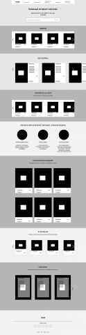 Прототип сайта для книжного интернет магазина