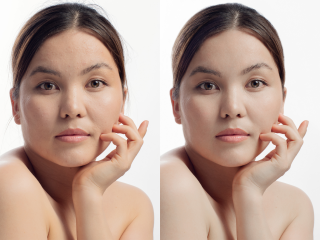 Ретушь лицевого портрета