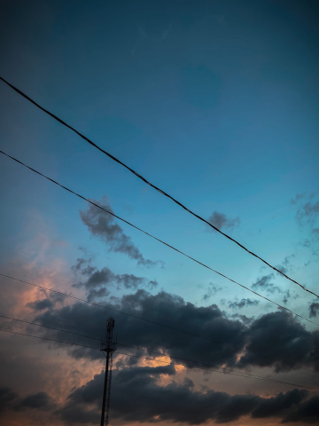 Небо в минимализме