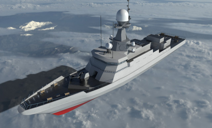 3D-модель корабля для компании «Армалит»