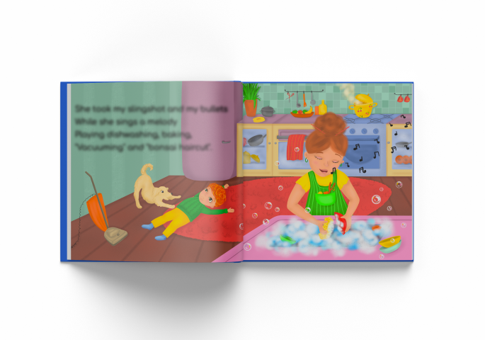 Иллюстрация для детской книги
