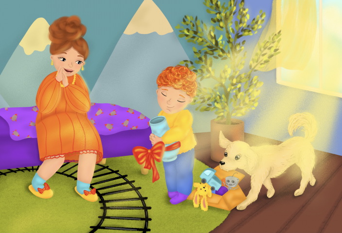 Иллюстрация для детской книги