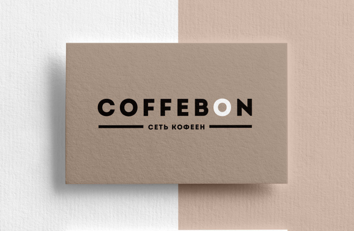 Визитка для сети кофеен