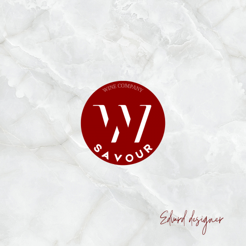 Логотип винной компании "Savour"