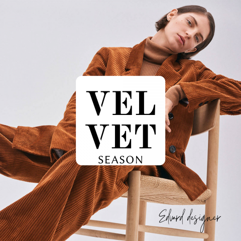 Логотип для магазина одежды "VELVET SEASON"