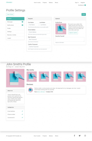 Верстка из Zeplin