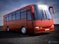 Визуализация автобуса КАВЗ 4238 "Аврора"
