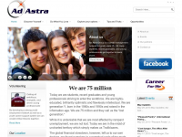 Сайт международной организации "AdAstra"