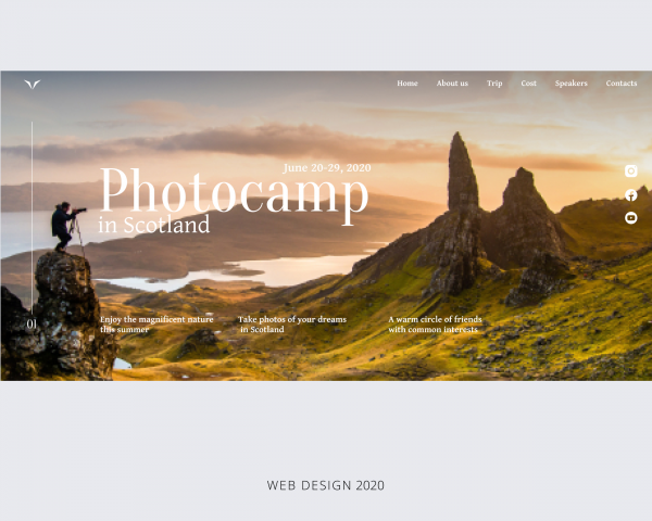 Landing page | Photocamp in Scotland