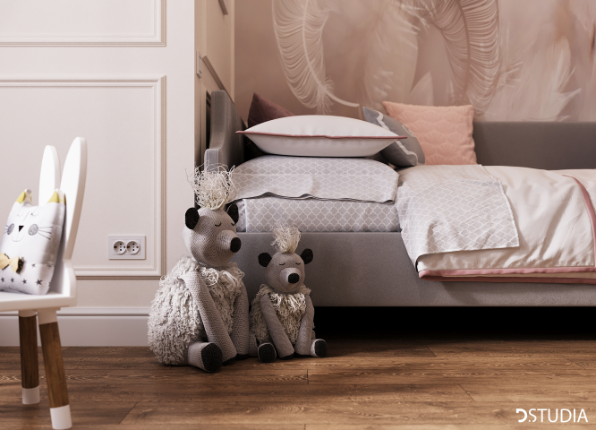 Дизайн проект детской