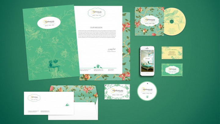 Фирменный стиль для компании Postformula Decor