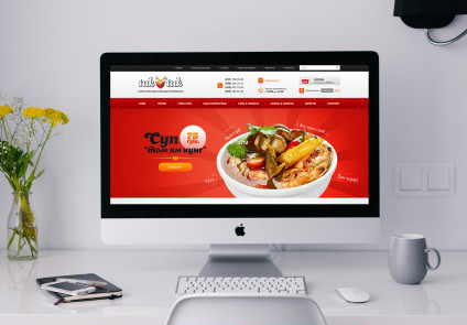 Сайт для фастфуда Tuk Tuk