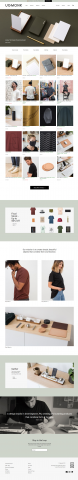 Верстка лендинга ugmonk