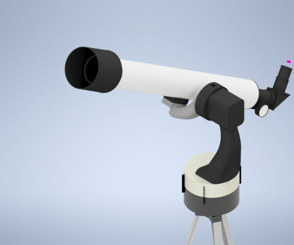 Азимутальная монтировка для телескопа Bresser Lunar 80/700