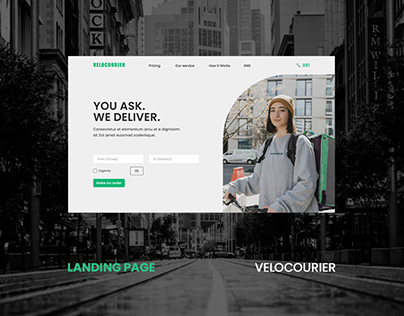 Landing page