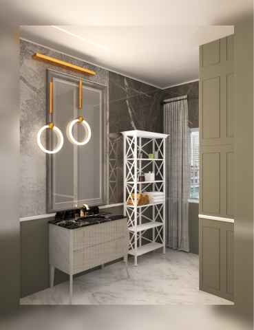 Светлый санузел