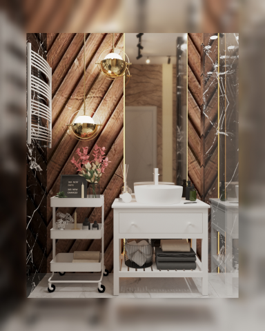 Темный санузел