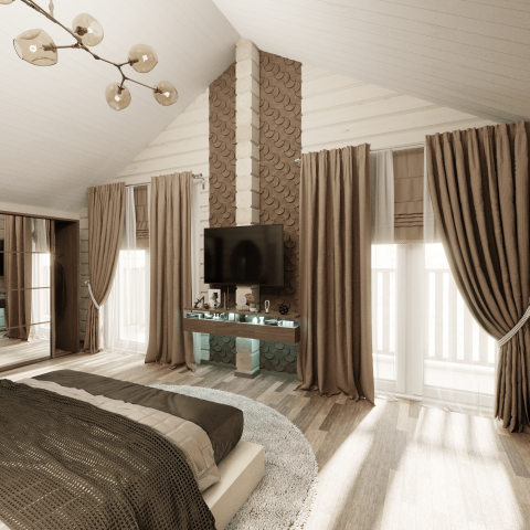 спальня 2й этаж