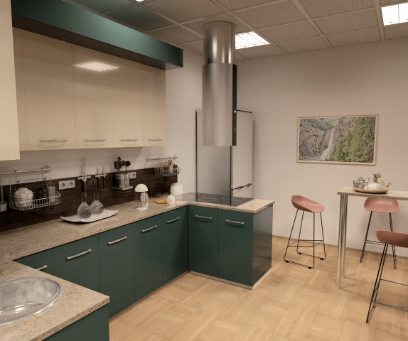 комната в общественном помещении - вид 3