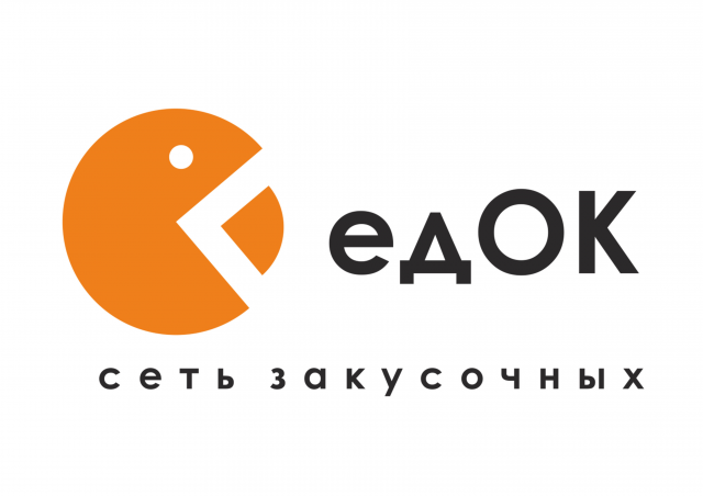 Логотип Сети закусочных "едОК"