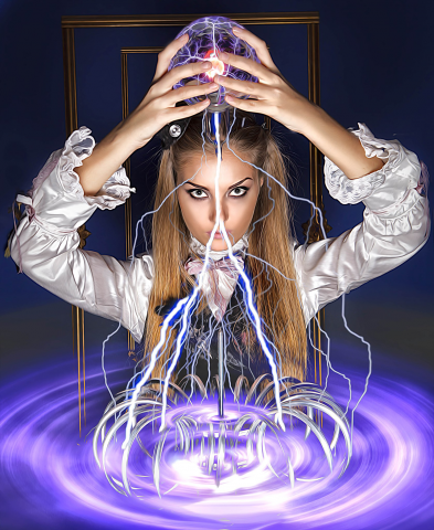 Рекламное фото для "Тесла-Шоу"