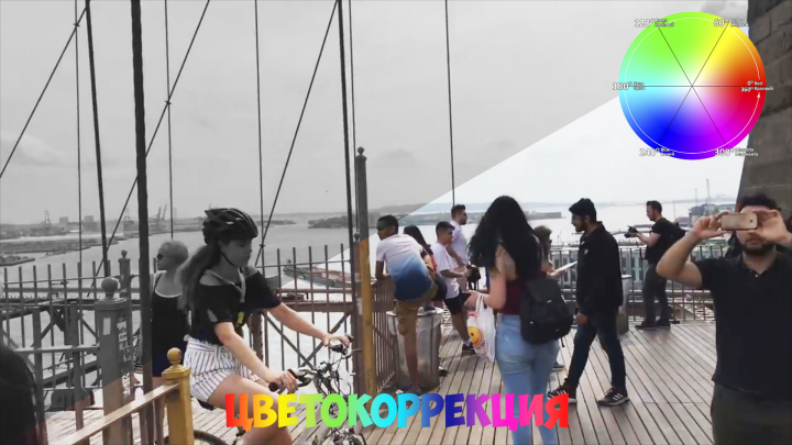 Цветокоррекция видео