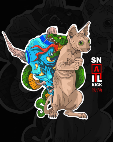 Арт для блоггера SNAILKICK