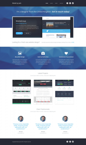 modern maket portfolio