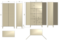 Мебельный шкаф