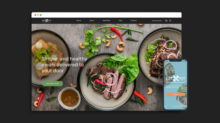EatFit Сайт и приложение