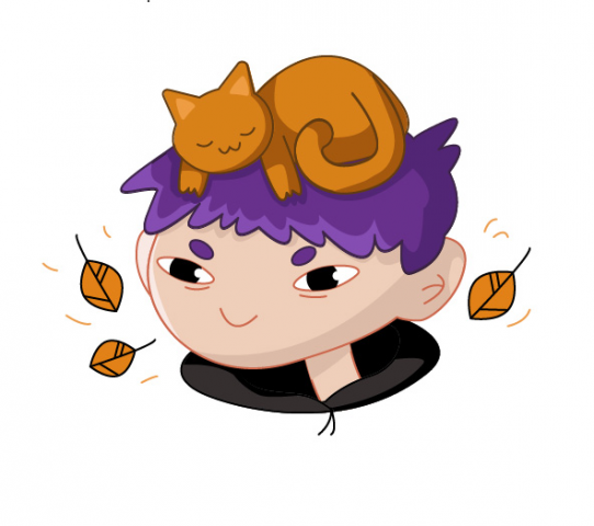 boy and cat