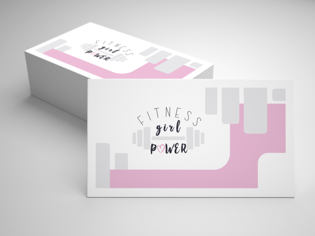 Визитка для GirlPowerFitness
