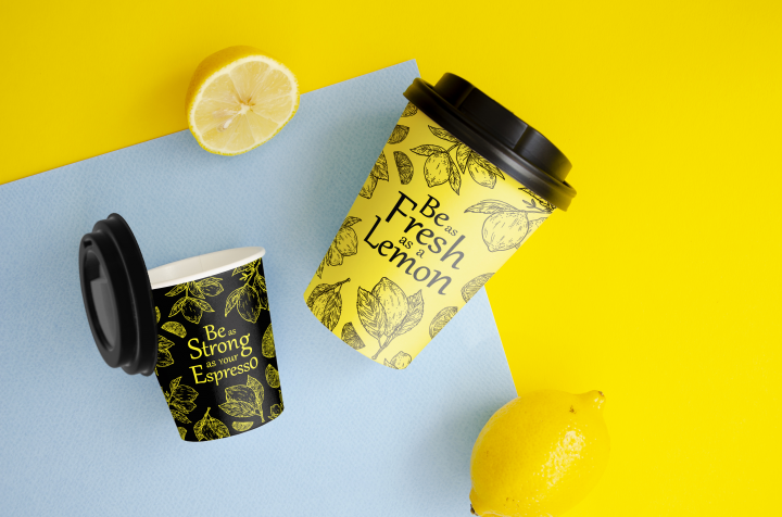 Дизайн кофейных стаканчиков