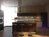 modern kitchen