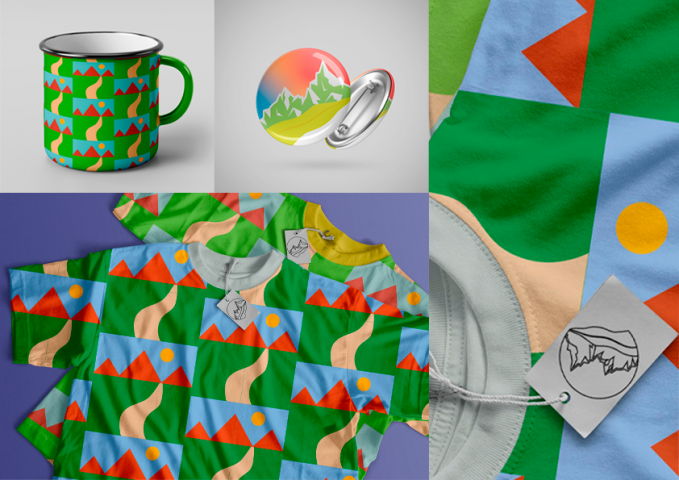 Разработка фирменного стиля для туристического лагеря