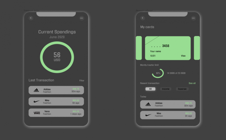 Мобильное приложение для контроля расходов