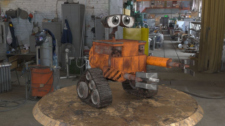 Wall E | 3Ds Max Modeling