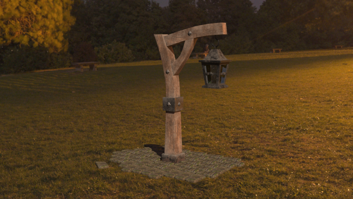 Pillar | 3ds Max Modeling