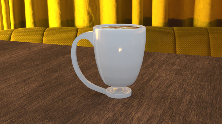 Cup of Cuppucino | 3Ds Max Modeling