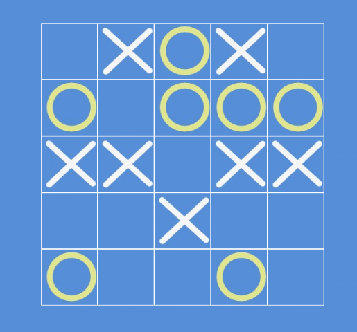 Крестики-Нолики против "ИИ"