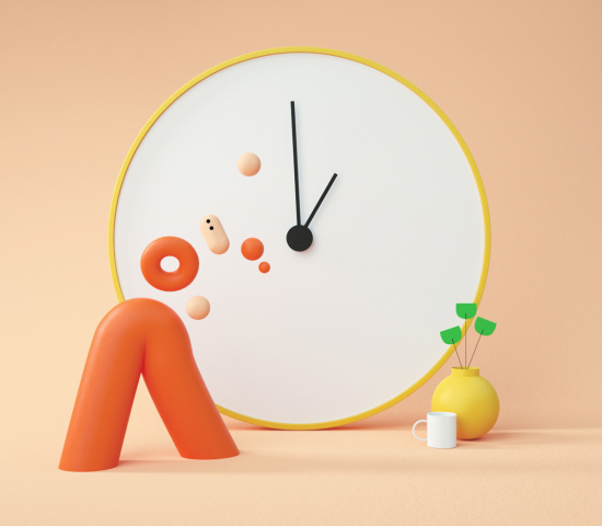 Абстрактные формы для известного бренда