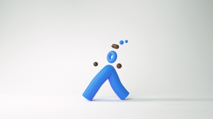 Абстрактные формы для известного бренда