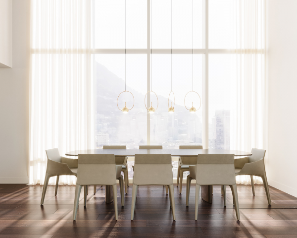 Большая гостиная в большом доме