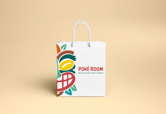 Дизайн пакета для Poke Room