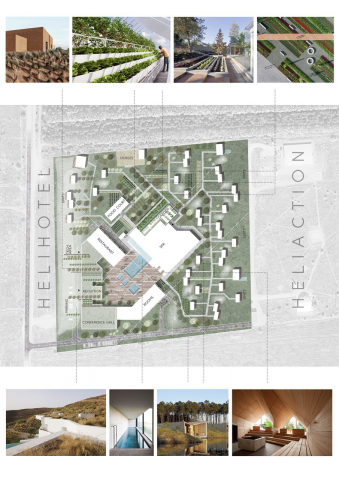 Разработка концепции территории SPA отеля г. Пятигорск