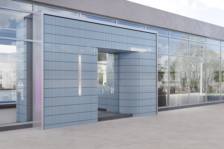 Фасад SHOWROOM г.Пятигорск