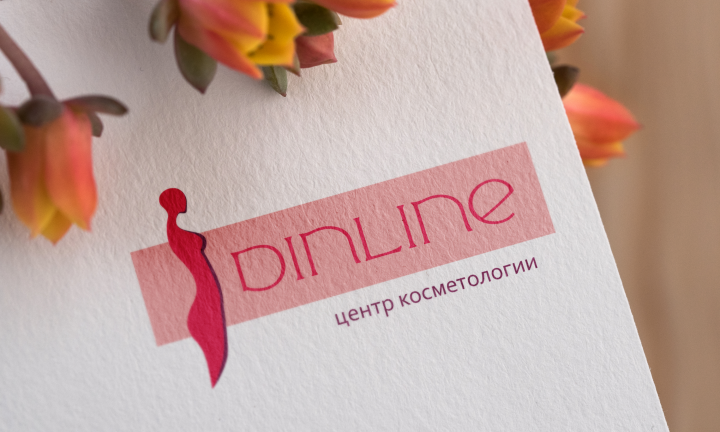 Логотип для центра косметологии  "Dinline"