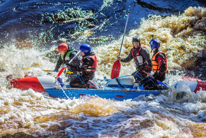 Сплав по реке Укса, май 2018г.