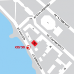 Карта проезда для Xerox в Казани.