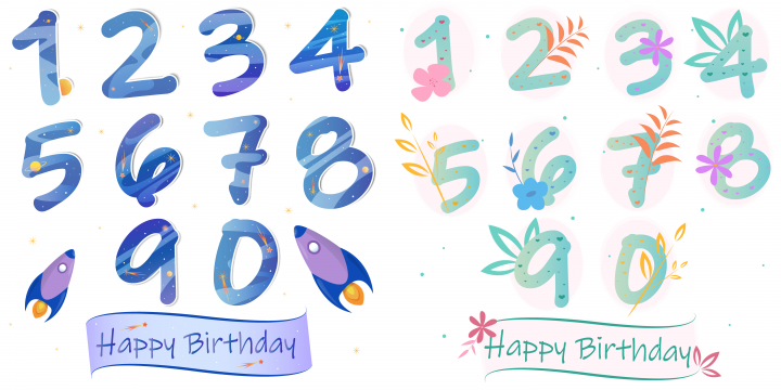 Birthday numbers